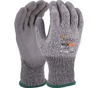 10 Pairs of Hantex® HX3-PU Cut Resistant Level 3 B Gloves HPPE PU Palm Breathable Light WT (9 / Large)