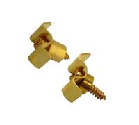 10 Pairs Of Metal Electric Guitar String Trees Guide Retainer With Screws And Spacers Guitar Parts Guitar Instrument Accessories (Color : Gold)