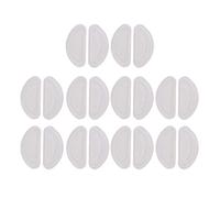 10 Pairs Self Adhesive Anti-Slip Thin Nosepads Soft Silicone Nose Pads for Eyeglasses Sunglasses Reading Glasses Eyeglass Nose Pads Adhesive Clear
