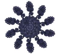 10 Pairs Seven-Bead Cheongsam Knot Button Traditional Ethnic