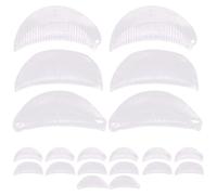 10 Pairs Silicone Lash Lift Pads Pink, for Eyelash Perming | Safe on Skin, Not Easy to Deform or Break, for Eyelash Extension Beauty Makeup and Salon Use