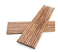 10-Pairs Wooden Chopsticks, Dishwasher Safe Chopstick,ReusableNatural Healthy, Chinese Classic Style for Kitchen, Dining Room, Gourmet, Noodles (9.8 Inch)