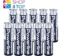 Panasonic Powerline Aa Alkaline Batteries 48 Units