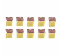 10 Pc Automotive LOW PROFILE JCASE Fuse 60 Amp Fuse Kit for Ford, Chevy/GM, Nissan, and Toyota Pickup Trucks, Cars and SUVs