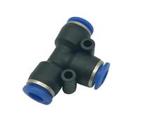 10 Pc Low Pressure Atomizing Misting Nozzle Spray Injector Atomization Head Mister Mist Spraying System(Tee)