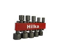 Hilka Tools Nut Driver Set 10 Piece Silver