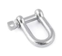 10 pc/s galvanised Steel D-Shackle 10mm for Rope
