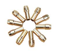 10 Pcs 0.5-3.2mm Mini Drill Brass Chuck Collet for Rotary Tool Accessories Set