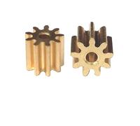 10 pcs 0.5M 10/11/12/13/14 teeth 0.5 module rack spur gear precision copper steel CNC pinion 2.02mm hole(19 Teeth-thick 5mm)
