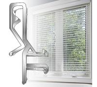 10 PCS 1-7/8 Inches Plastic Valance Clips for Blinds, Blind Clips for Valance Replacement Clips, Window Blind Clips, Wood Blind Valance Clips, Blind Channel Cover Clips