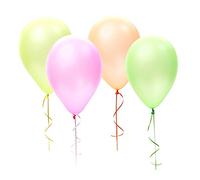 10 pcs 10" Neon Light Mix Balloons Birthday Wedding Anniversary Celebrations