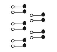 10 Pcs 12mm Plastic Connector Cover Dust Protection Waterproof Caps