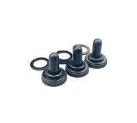 10 Pcs 12mm Switch Cap 15A 250VAC / 20A 125VAC E-TEN Rubber Cap Miniature Toggle Switches
