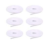 10 Pcs 150 cm Round Hoodie Drawstrings Cords Sweatpants Sweatshirt Cord Shoes Replacement String Shoelaces Pants Jacket Drawstring Cord White
