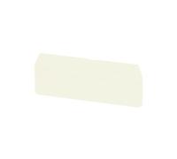 10 pcs : 1683880000 - CONN TERM BLK END PLATE RAIL WHT