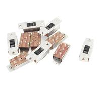 10 Pcs 2 Position DPDT 6 Pin AC 3A/15A 125V/250V Mini Micro Slide Switch