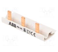 10 pcs : 2CDL210001R1003 - Busbar, 10mm2, Poles: 1, 690VAC, 690VDC, Inom: 63A, N