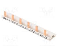 10 pcs : 2CDL210001R1006 - Busbar, 6mm2, Poles: 1, 690VAC, 690VDC, Inom: 40A, No
