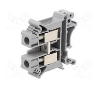 10 pcs : 3005073 - Splice terminal: rail, grey, screw terminal, polyamide, TS32,