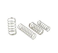 10 Pcs 304 Stainless Steel Compression Spring Wire Diameter 1.2 mm OD 6 mm Length 100 mm, Cylindrical Coil Return Pressure Springs