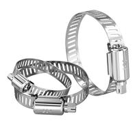 10 Pcs 304 Stainless Steel Hose Clamps, 6-70mm Adjustable Hose Clips Set, Jubilee Clips Assorted, Hose Screws Pipe Clamps Clips, for Automobile Water Gas Hose Pipe Tube(6-12mm)