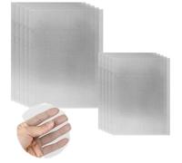 10 pcs 304 Stainless Steel Mesh, BOSOIRSOU 20 Mesh 21x30cm 21x15cm Metal Mesh Screen, 1mm Hole Woven Fine Wire Mesh for Filter Mesh, Filtration Cloth, DIY Project, Vent, Window Screen
