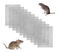 10 Pcs 304 Stainless Steel Wire Mesh Sheets Rust-Resistant 20 Mesh Rodent Mesh A5 Professional Insect Rodent Control Mesh Heavy-Duty Pest Proofing for Cover Air Bricks and Air Vents (150x210mm)