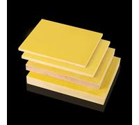 10 Pcs 3240 Epoxy Board Fiberglass Sheet, 50X50mm High-Temp Resistant Electrical Insulation , FR4 Laminated Panel for DIY Battery Pack(50*50*0.5mm)