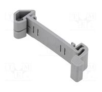 10 pcs : 3274056 - Rail adapter, grey, PTFIX, TS35