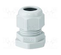 10 pcs : 36001078 - Cable gland, M20, 1.5, IP66, polyamide, light grey