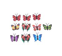 10 pcs 3D Magnetic Butterfly Fridge Home Room Wall Decor Decorative Sticker DIY