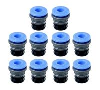 10 Pcs 3D Printer Pneumatic Valve Connector Head,Push to Connect Fittings PTFE ECAS04 Components Air Control Valve Connector Replacement Kit for Extruder 3D Printer Accessories