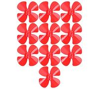 10 Pcs 4 Blade Propeller 40mm ABS Material Diy Fan Blade Fixed Wing Aircraft Toy Car R C Model Accessories