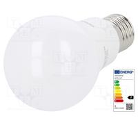 10 pcs : 4052899971011 - LED lamp, cool white, E27, 230VAC, 500lm, P: 6W, 6500K,