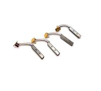 10 Pcs 4x4x20mm Data Signal High Silver Carbon Brush Power Brush Spring Carbon Brush