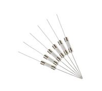 10 PCS 5 * 20mm fast-acting ceramic fuse slow-acting tube fuse with pins 5X20MM 250V 0.5A 1A 2A 3A 4A 5A 6A 7A 8A 10A 12A 15A 20A 25A(Fast break F,6.3A)