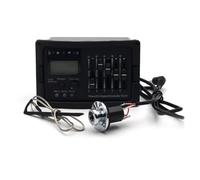 10 Pcs 5 Band Acoustic Guitar Preamp EQ Equalizer Classical Acoustic Guitar Amplifier Digital Blend Tuner Piezo Pickup (Color : With Endpin Coverx10)