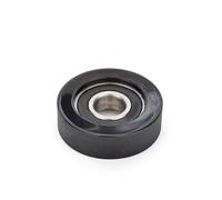 10 Pcs/50 Pcs 12 * 40 * 12 mm Polyurethane PU 6001-2RS Low Noise Roller Bearing Friction Pulley Soft Rubber 12x40x12 mm(10pcs)
