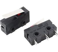 10 Pcs 5A125 250V Mini Micro Limit Switch Lever Arm SPDT Snap Action LOT