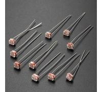10 PCS 5MM GL5516 Light Dependent Resistor Photoresistor LDR
