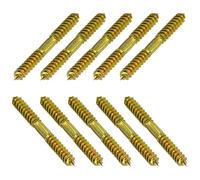 10 PCS 8 * 80mm Double Ended Screws,Double Pointed Head Self Tapping Screws, Double Head Wood to Wood Screws