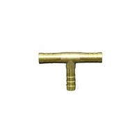 10 PCS 8mm Hose Barb Tee 3 Ways Splicer Brass Hosetail Fitting Adapter Coupling Water Fuel