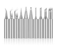 10 Pcs 900M Soldering Iron Tips, Replacement Solder Tips for Hakko Radio Yihua Atten Ryobi Quick Soldering Stations, Replacement Welding Accessories & Equipment