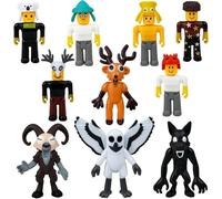 10 Pcs 99 Nights in The Forest Action Figure Toys Game Characters Doll, 3.4 Inch The Deer Owl Ram Monster Figures for Game Fans,for Kids,Collectors,Home Decor