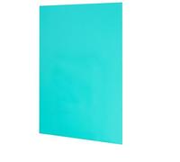10 Pcs A4 Opaque Rigid Plastic Sheets - 0.5mm Thick Textured Green PVC, 297x210mm for Craft, Laser Cutting, Office Signage