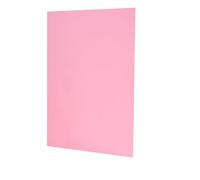 10 Pcs A4 Opaque Rigid Plastic Sheets - 0.5mm Thick Textured Pink PVC, 297x210mm for Craft, Laser Cutting, Office Signage