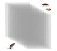10 PCs A5 Rodent Control Metal 20 Mesh Sheet 304 Stainless Steel Wire Mesh Sheets Rodent Metal Mesh Sheet Wire Mesh Roll Air Brick Pest Proofing