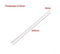 10 Pcs Abs Plastic Welding Rods 25cm Black or Case for Car Bumper Crack Automotive Motorcycle or Resistant White Fix Lasting Acid and Alkali Battery Repair (White)