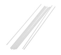 10 Pcs ABS Round Tube Architectural Model Building,White 2x250mm | 250mm length,white,plastic,for architecture model making,DIY sand table,building materials,10Pcs