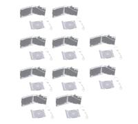 10 Pcs Acrylic Keyring Commemorative Miniature Album Keychain Charms Souvenir Backpack Pendant for Music Lovers Fans, フリーサイズ